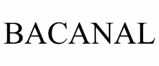 BACANAL