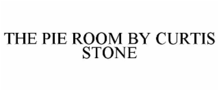 THE PIE ROOM BY CURTIS STONE