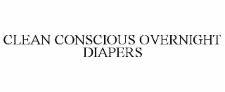 CLEAN CONSCIOUS OVERNIGHT DIAPERS