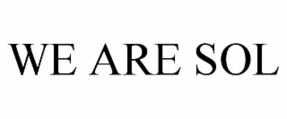 WE ARE SOL