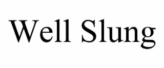 WELL SLUNG