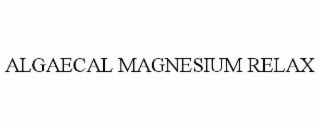 ALGAECAL MAGNESIUM RELAX