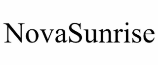 NOVASUNRISE
