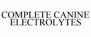 COMPLETE CANINE ELECTROLYTES