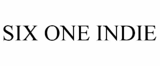 SIX ONE INDIE
