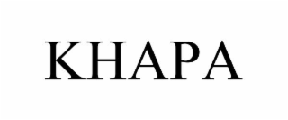 KHAPA