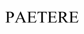 PAETERE