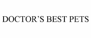 DOCTOR’S BEST PETS