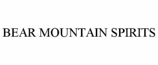 BEAR MOUNTAIN SPIRITS