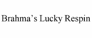BRAHMA’S LUCKY RESPIN