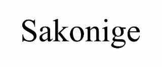 SAKONIGE