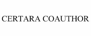 CERTARA COAUTHOR