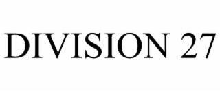 DIVISION 27