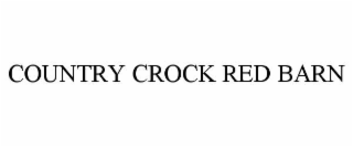 COUNTRY CROCK RED BARN