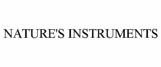 NATURE'S INSTRUMENTS