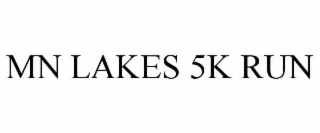 MN LAKES 5K RUN