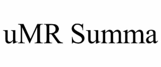 UMR SUMMA
