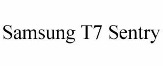 SAMSUNG T7 SENTRY