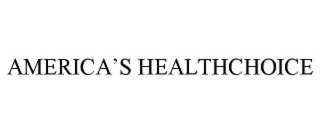 AMERICA’S HEALTHCHOICE