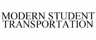 MODERN STUDENT TRANSPORTATION