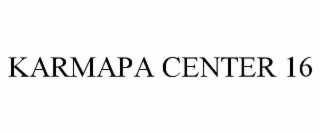 KARMAPA CENTER 16