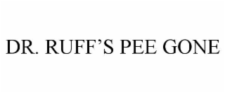 DR. RUFF’S PEE GONE