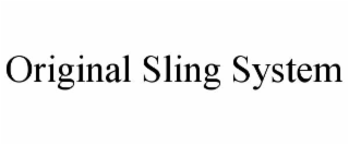 ORIGINAL SLING SYSTEM