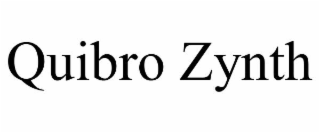 QUIBRO ZYNTH