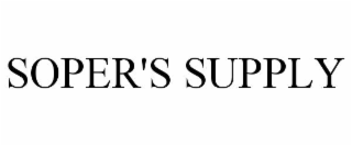 SOPER'S SUPPLY