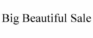 BIG BEAUTIFUL SALE
