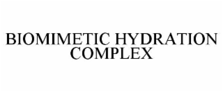 BIOMIMETIC HYDRATION COMPLEX