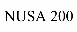 NUSA 200