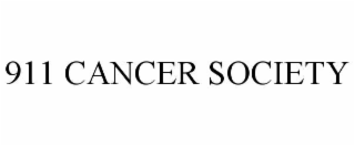 911 CANCER SOCIETY