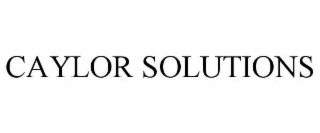 CAYLOR SOLUTIONS