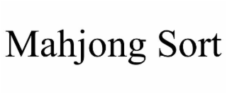 MAHJONG SORT