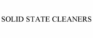 SOLID STATE CLEANERS