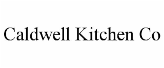 CALDWELL KITCHEN CO