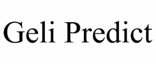 GELI PREDICT