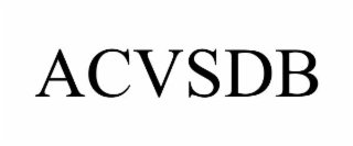 ACVSDB