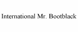 INTERNATIONAL MR. BOOTBLACK