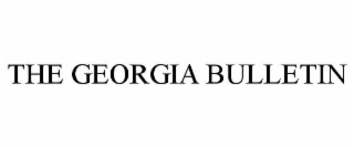 THE GEORGIA BULLETIN