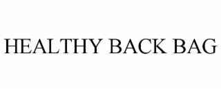 HEALTHY BACK BAG