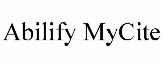 ABILIFY MYCITE