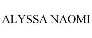 ALYSSA NAOMI
