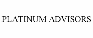 PLATINUM ADVISORS