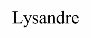 LYSANDRE