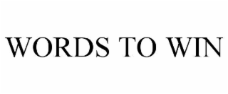 WORDS TO WIN