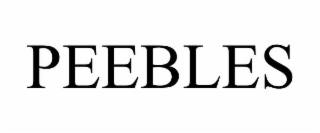 PEEBLES