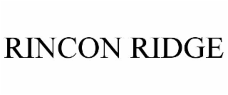 RINCON RIDGE