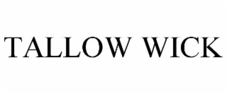 TALLOW WICK